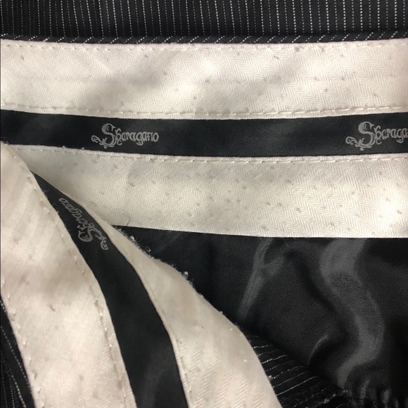 SHARAGANO Pinstriped Women’s Trousers, size 10 - Picture 7 of 7